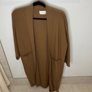 ARITIZA Wilfred Free Long Cardigan Carmel S